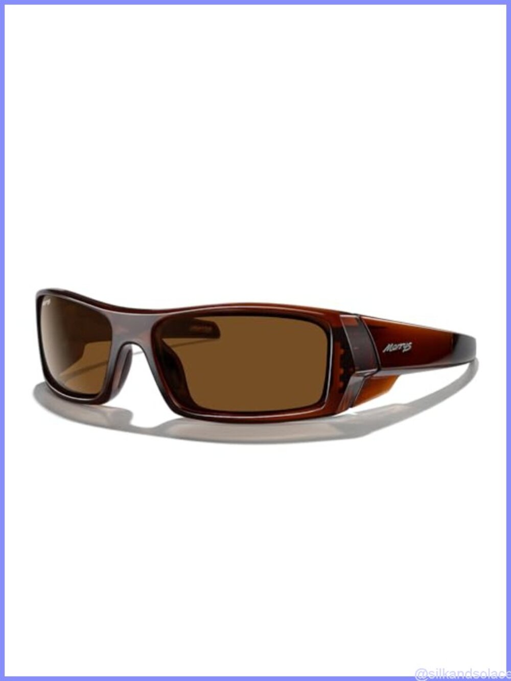 Wrap Around Polarized UV400 Sunglasses Full Frame TR90 Rectangular Unisex Sport